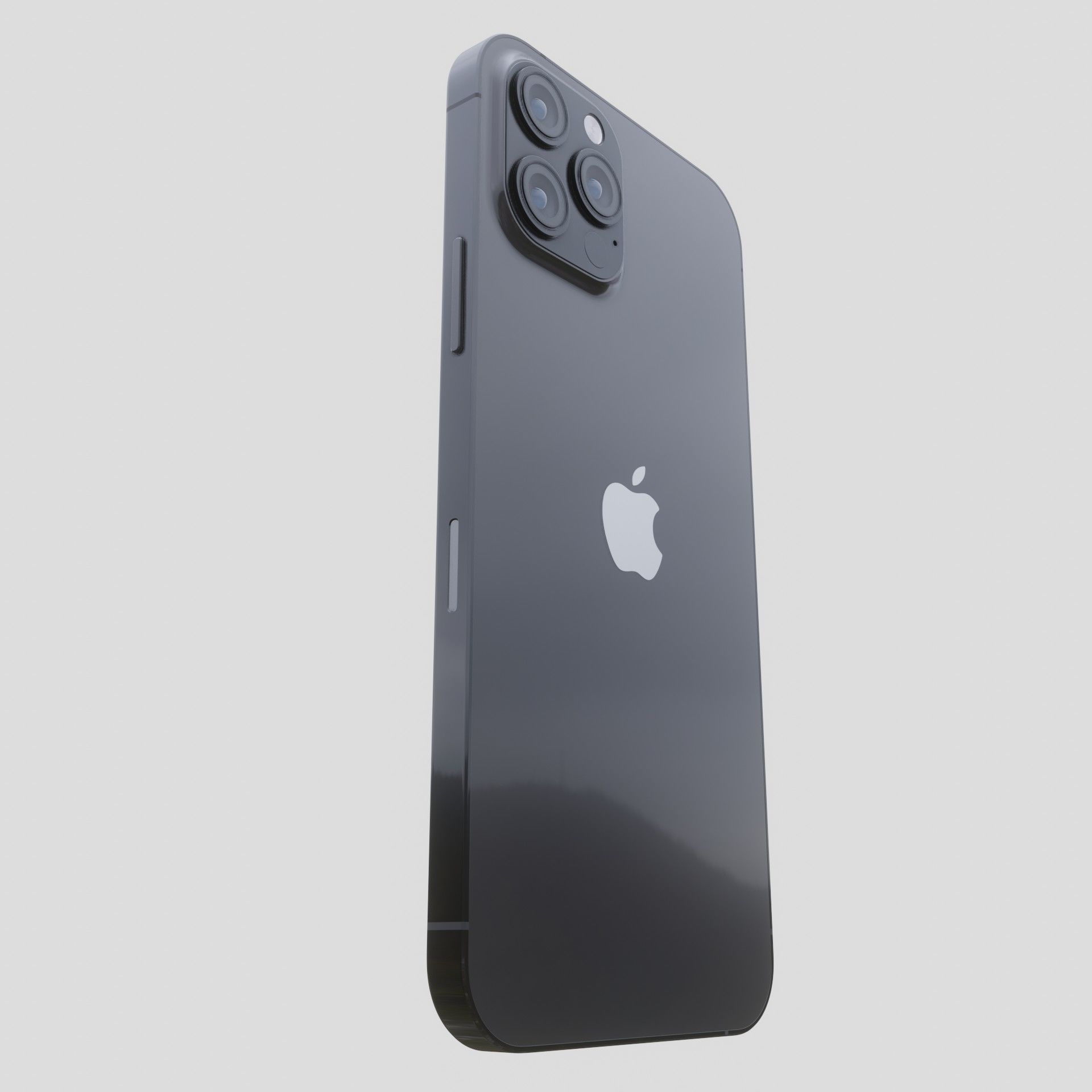 iPhone 12 Apple 2020 new design Low-poly 3D model_3