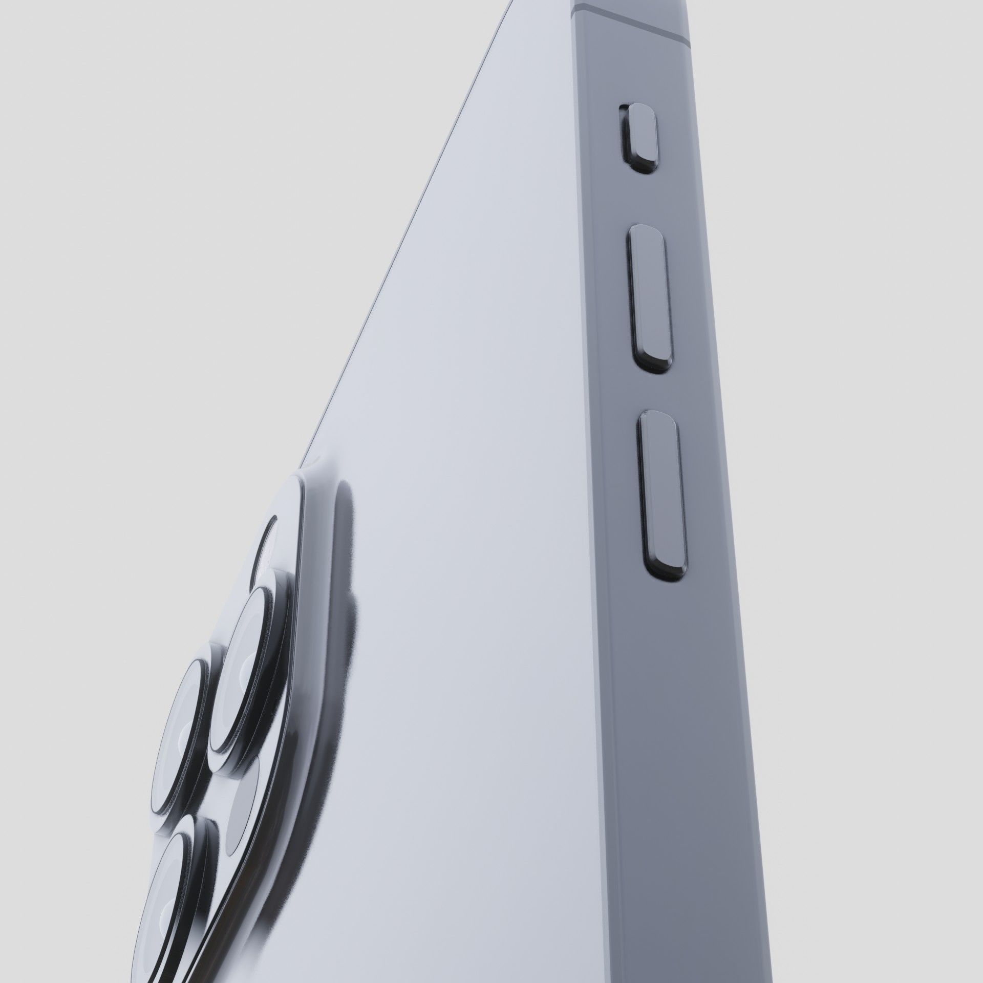 iPhone 12 Apple 2020 new design Low-poly 3D model_12