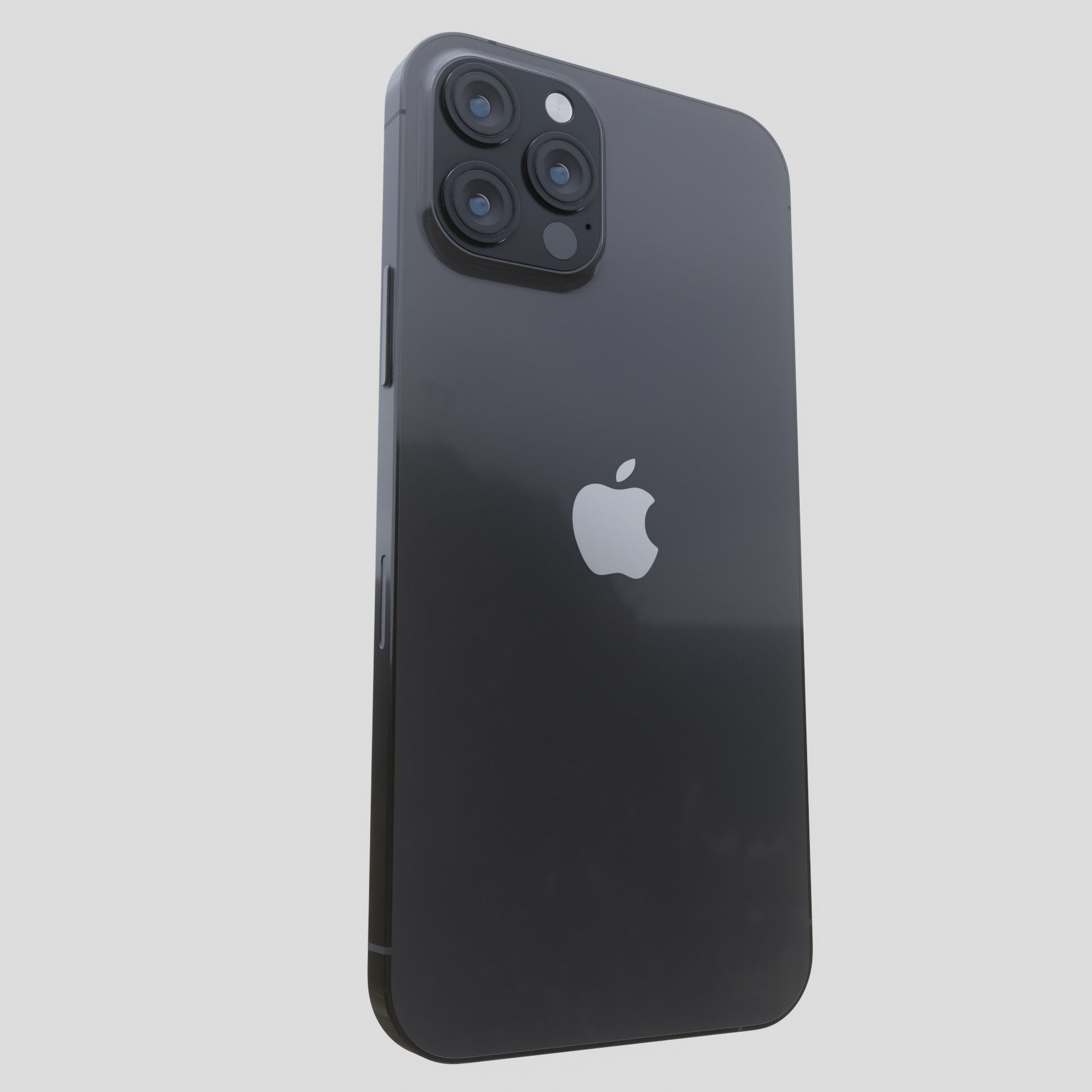 iPhone 12 Apple 2020 new design Low-poly 3D model_2