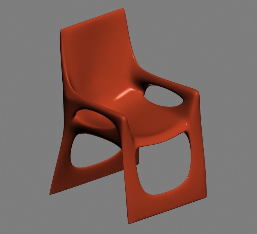 chair 166 3D model_3