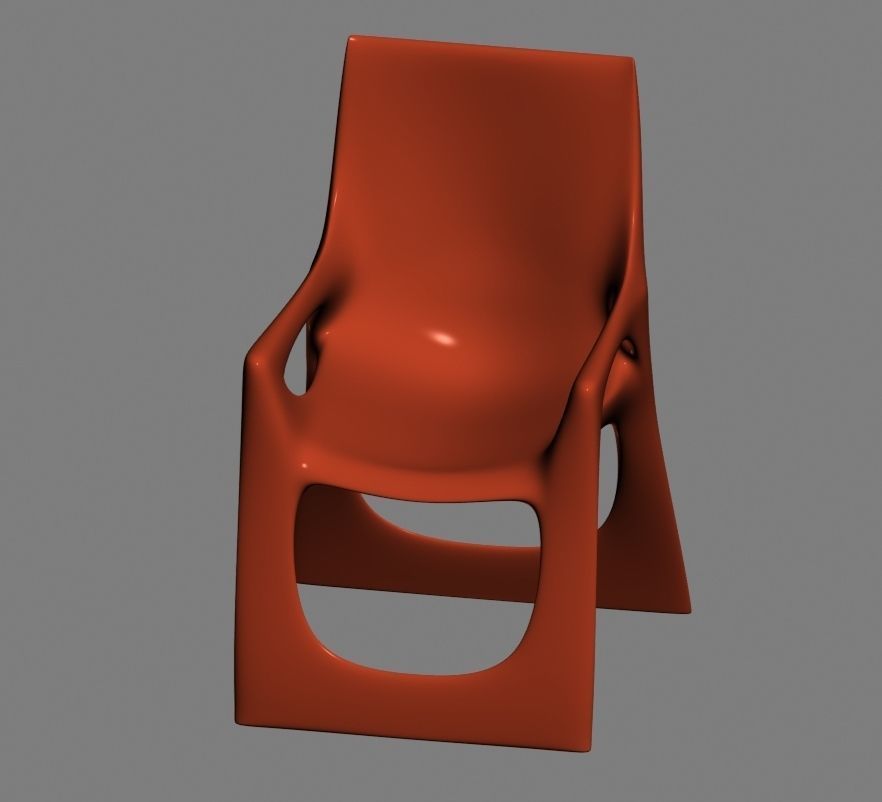 chair 166 3D model_9