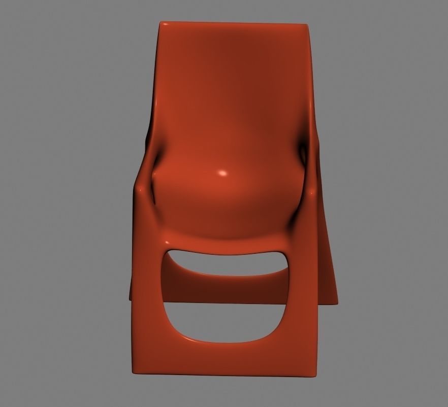 chair 166 3D model_8
