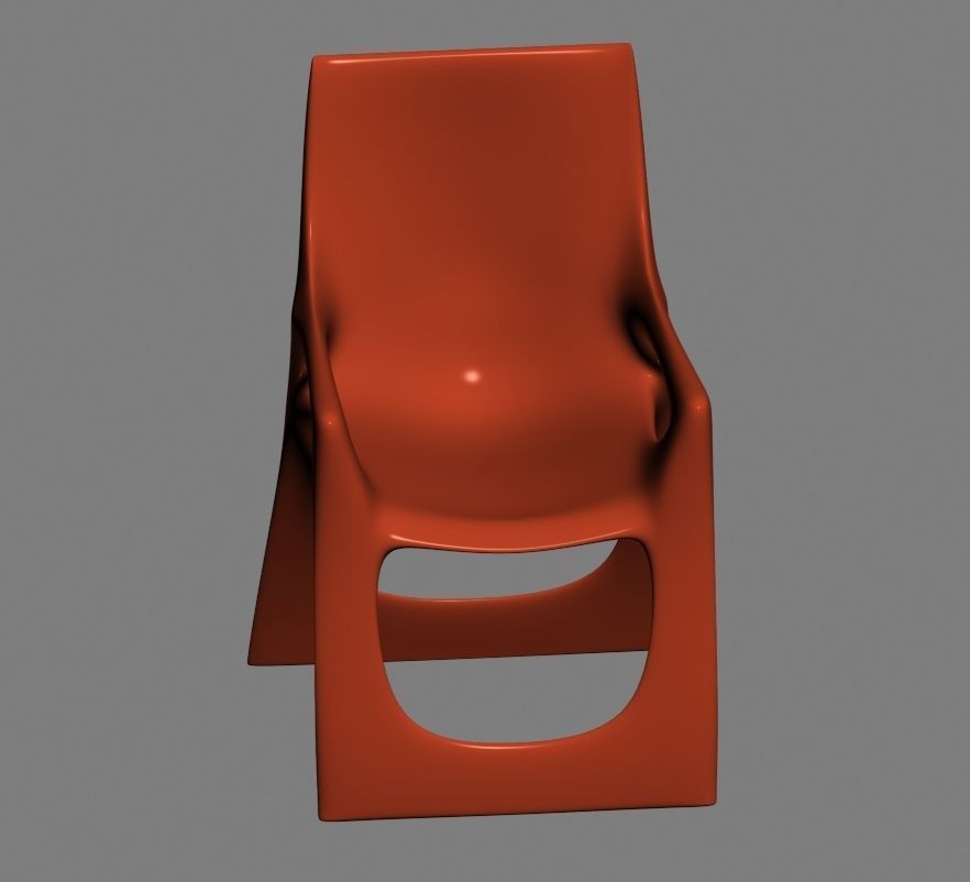 chair 166 3D model_7