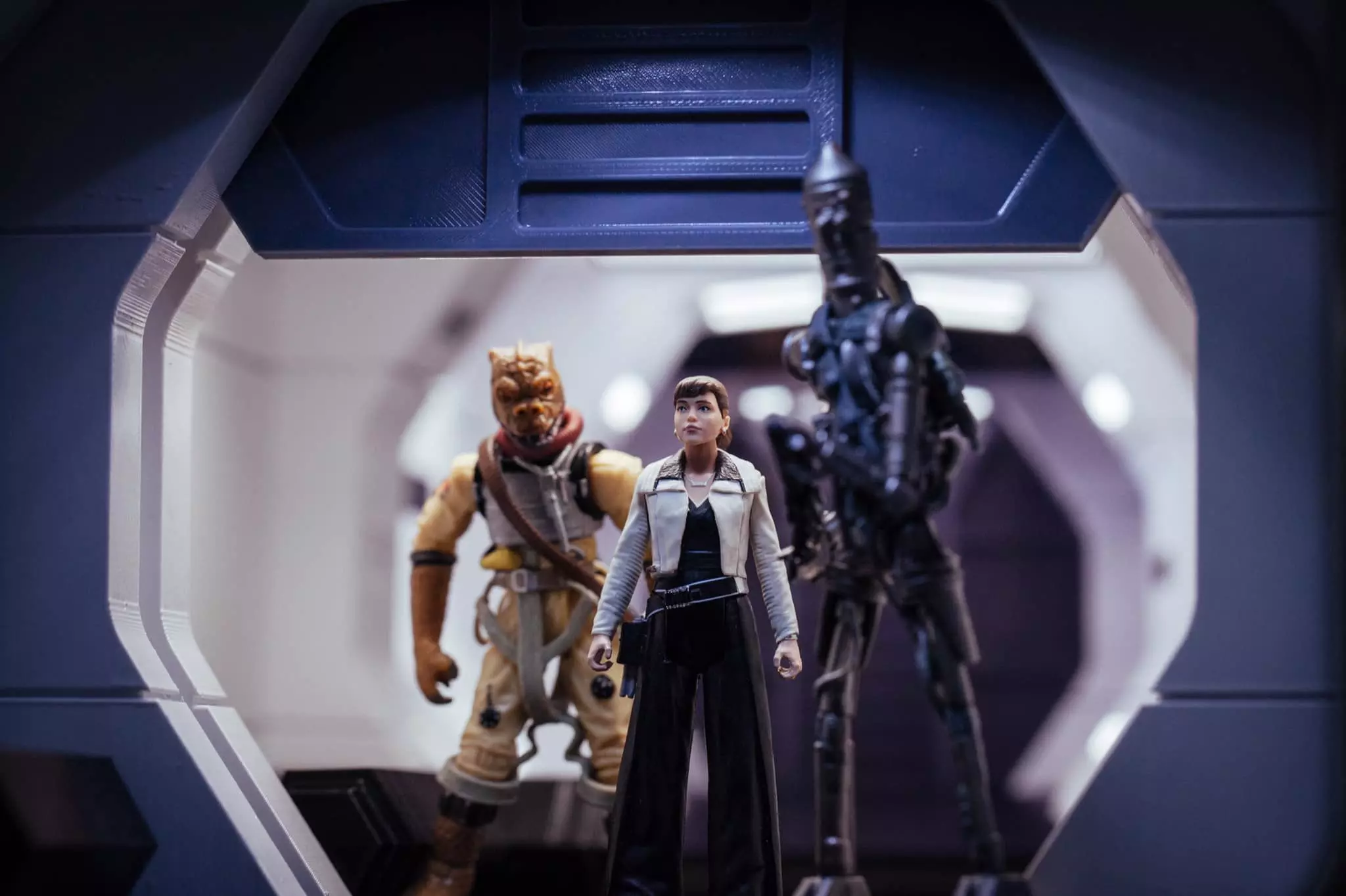 The Mandalorian - Rebel Prison Ship 2 - Small Hallway 1-18 scale 3D print model_42