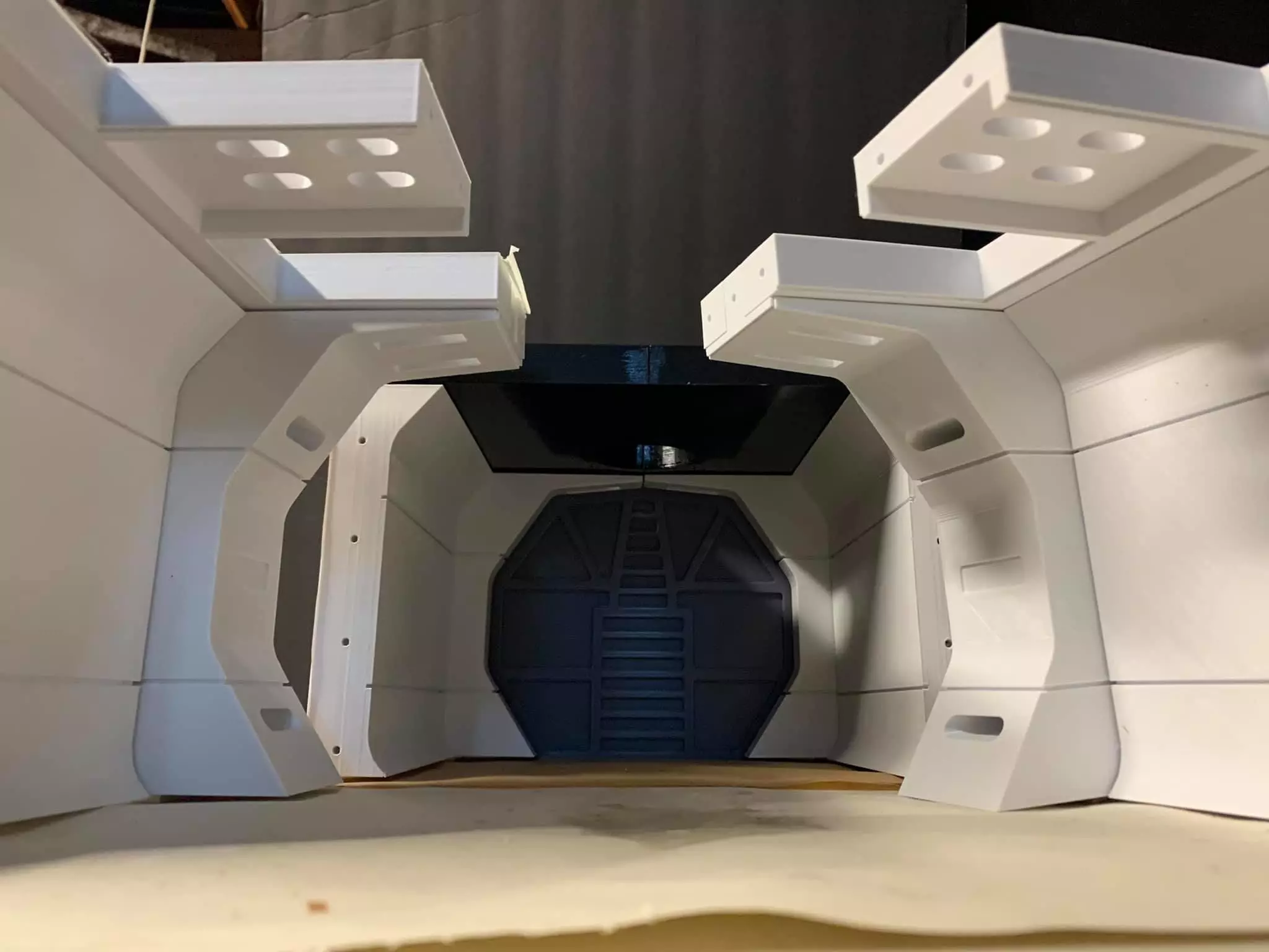 The Mandalorian - Rebel Prison Ship 2 - Small Hallway 1-18 scale 3D print model_37