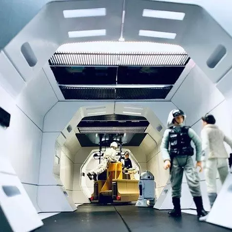 The Mandalorian - Rebel Prison Ship 2 - Small Hallway 1-18 scale 3D print model_38