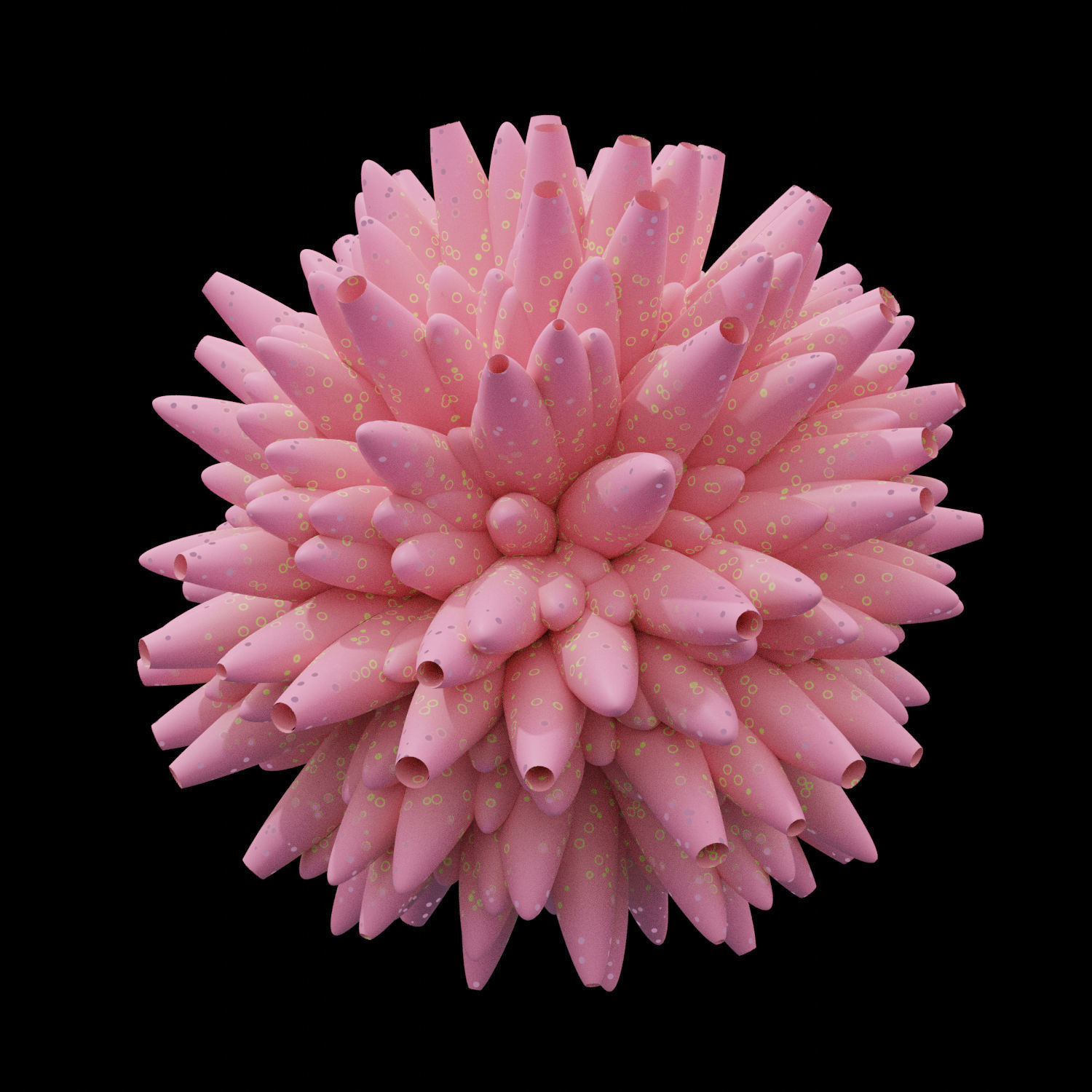 Abstract Shape Low-poly 3D model_2