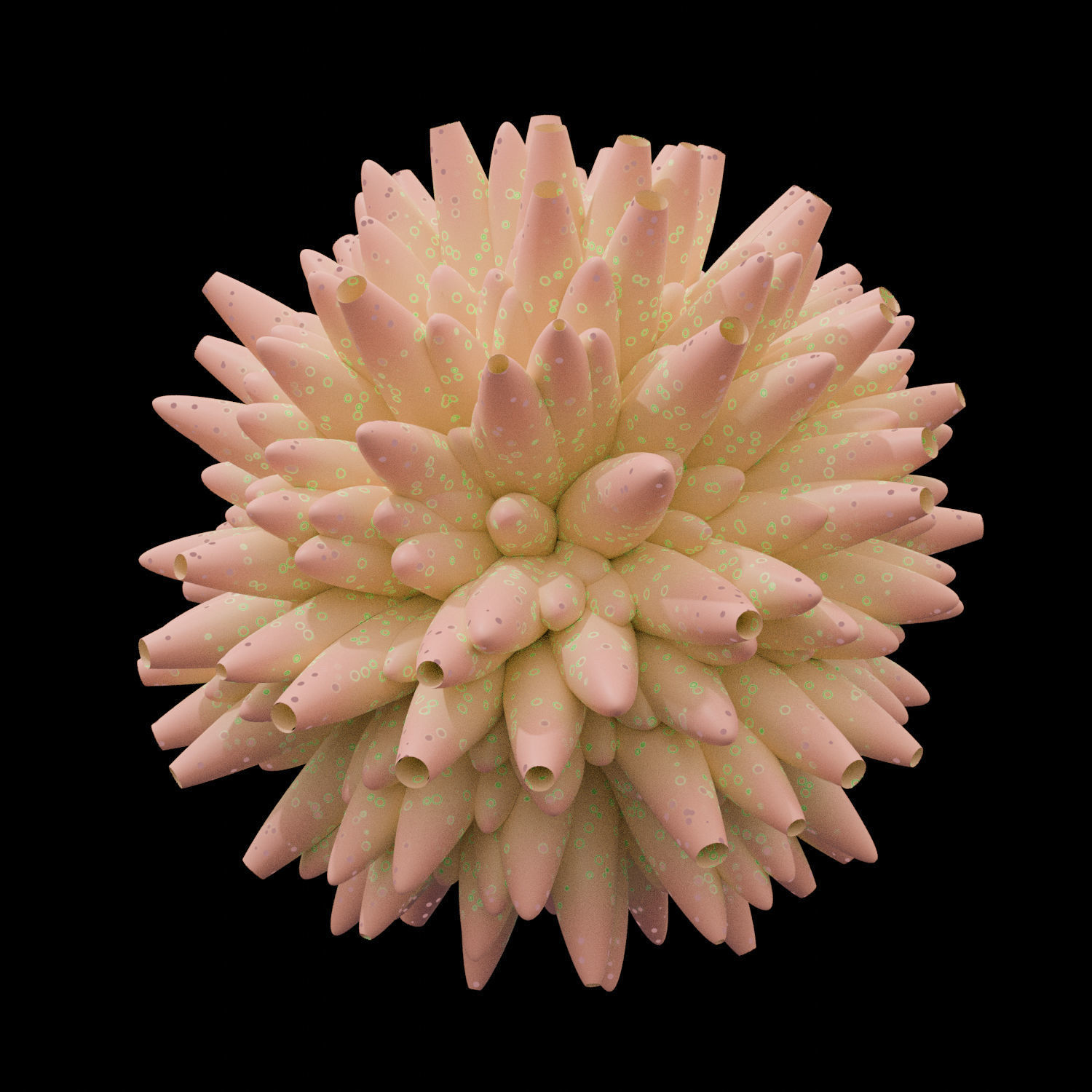 Abstract Shape Low-poly 3D model_1