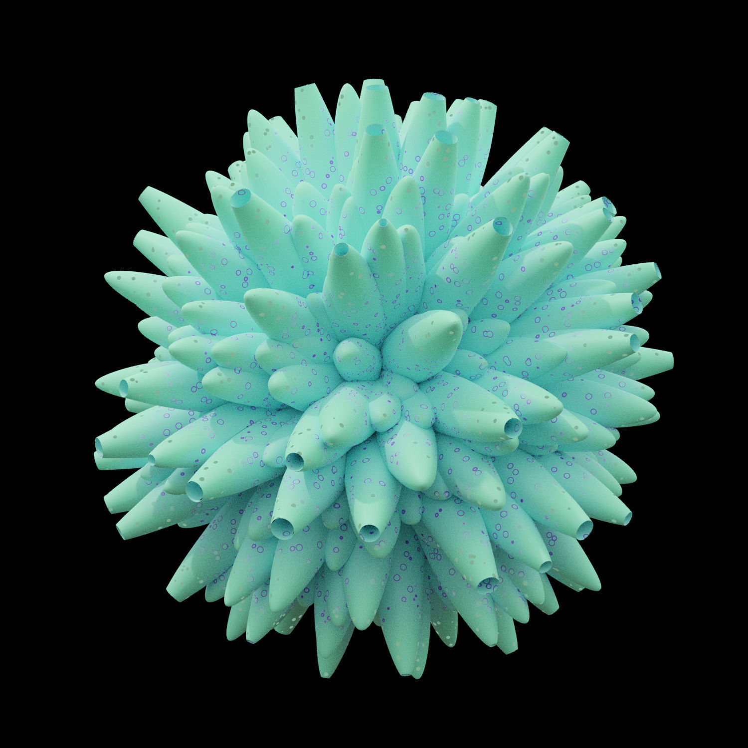 Abstract Shape Low-poly 3D model_4