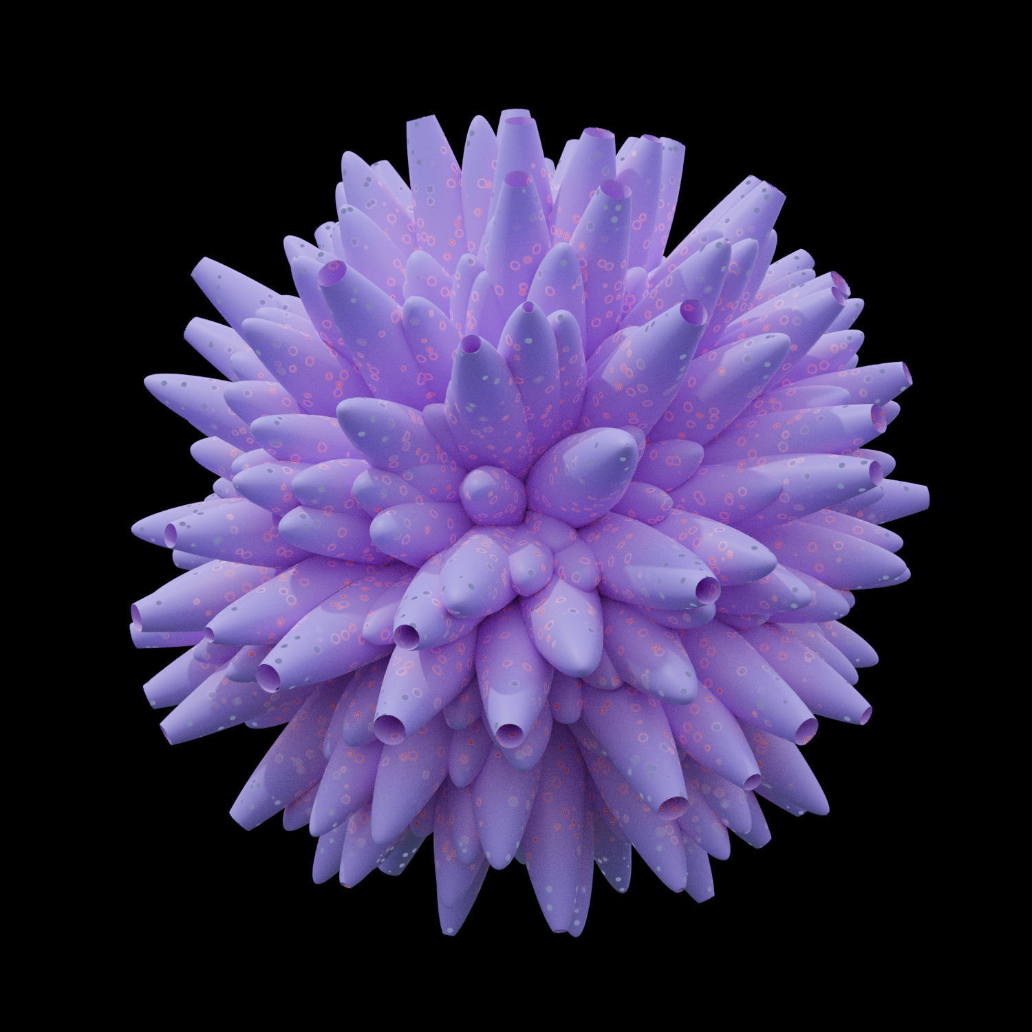 Abstract Shape Low-poly 3D model_3