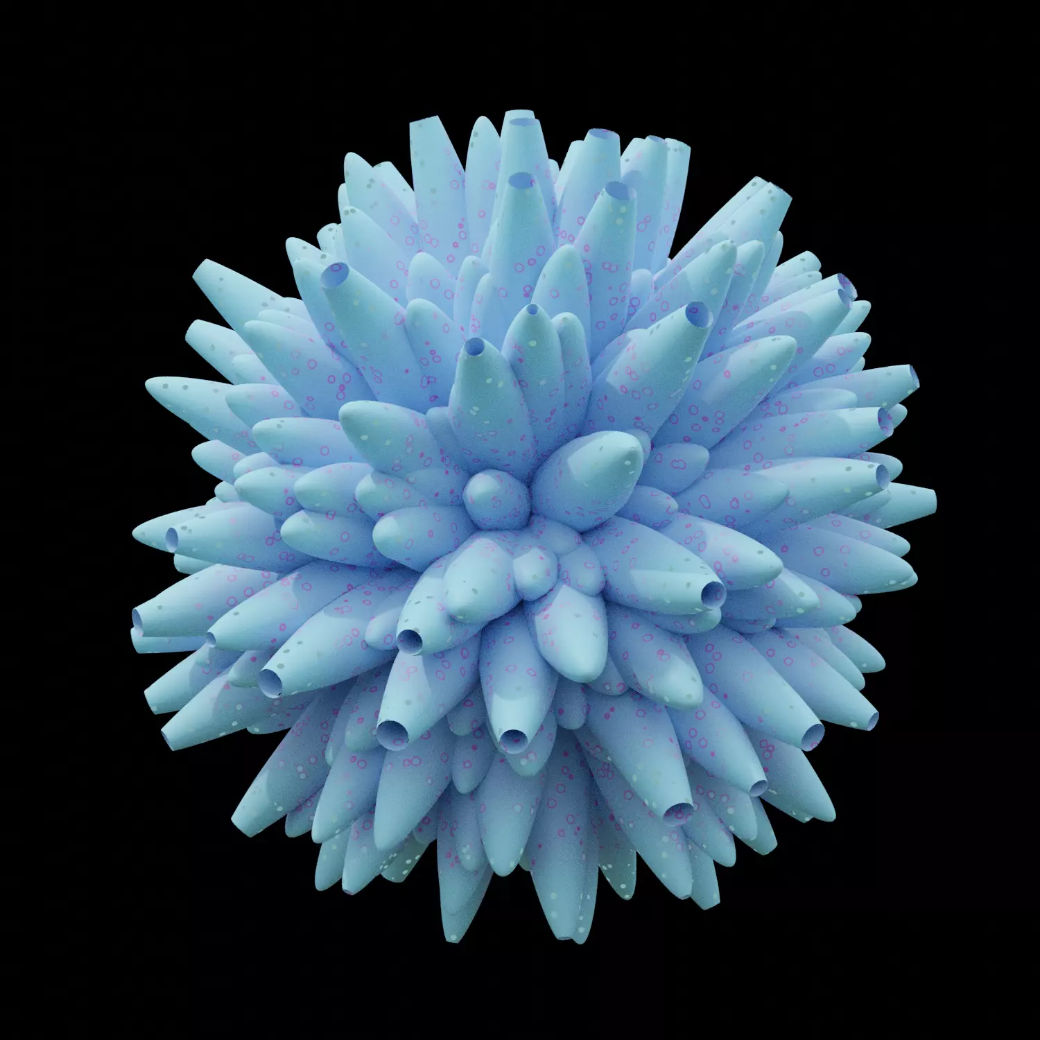 Abstract Shape Low-poly 3D model_0