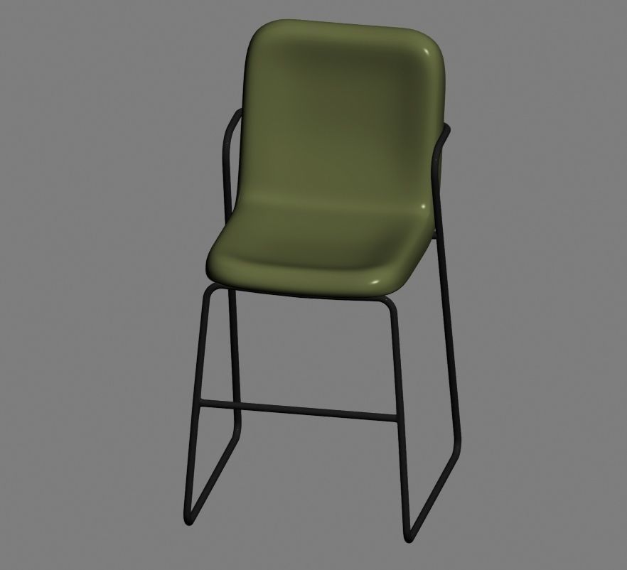 chair 167 3D model_9