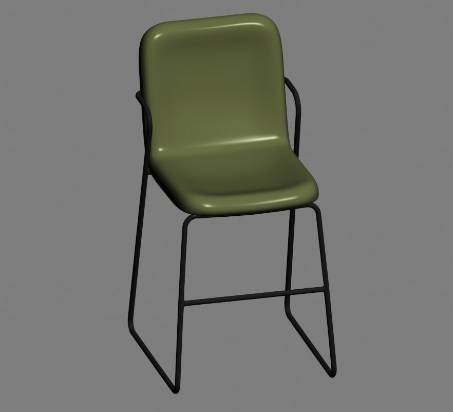 chair 167 3D model_6