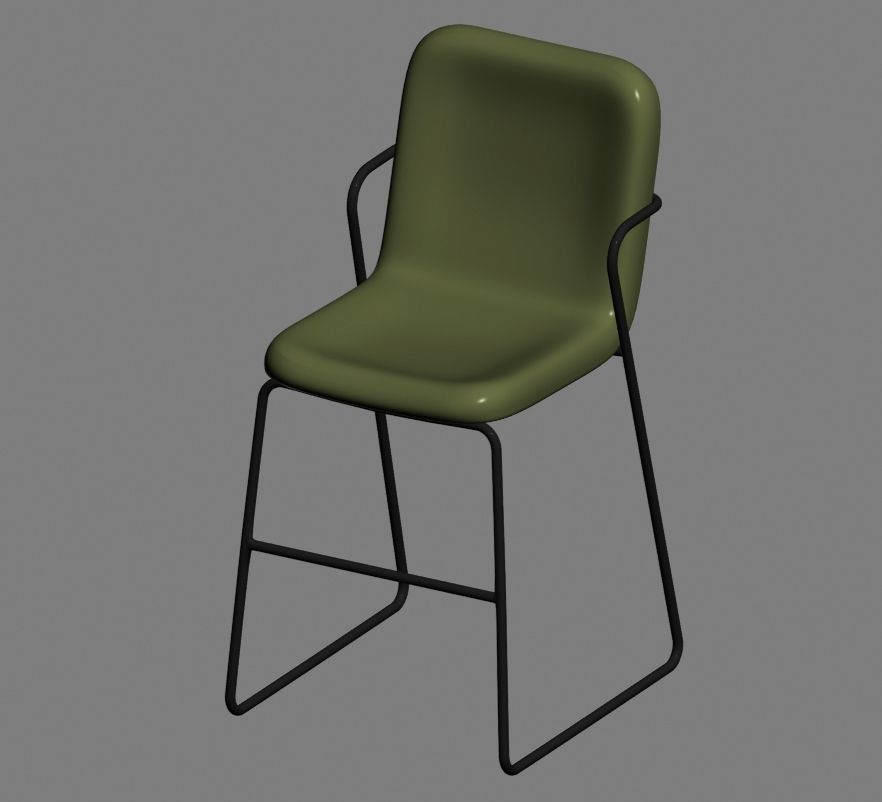 chair 167 3D model_11