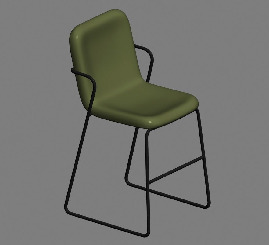 chair 167 3D model_2