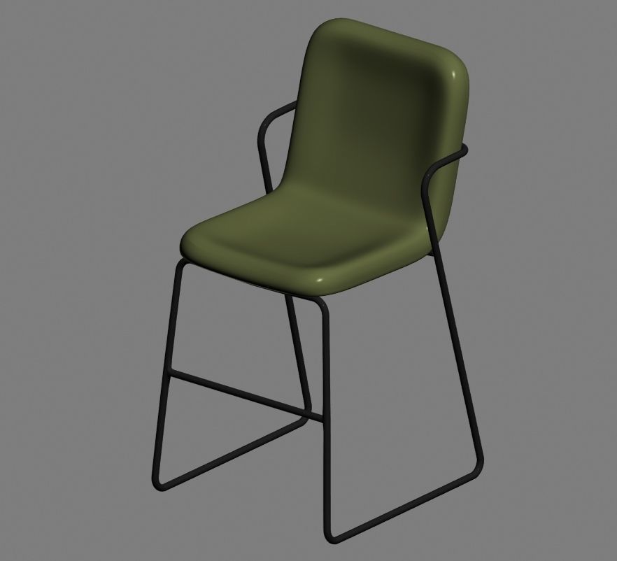 chair 167 3D model_12