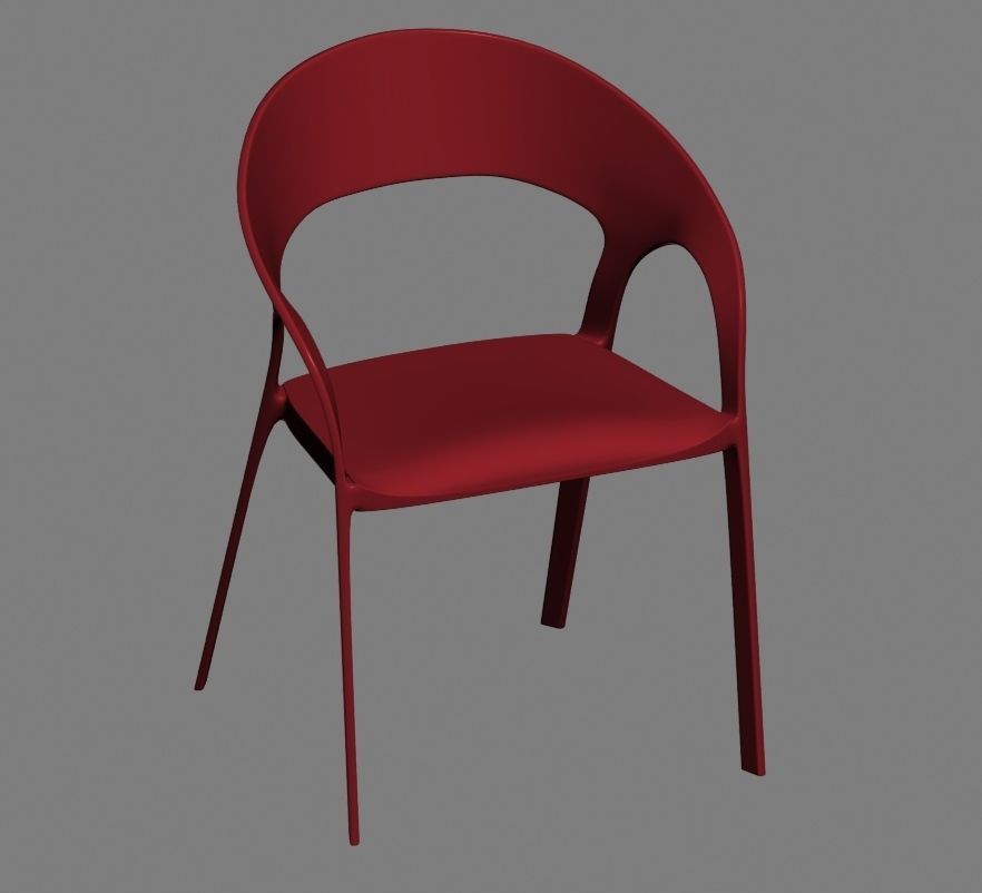 chair 168 3D model_5