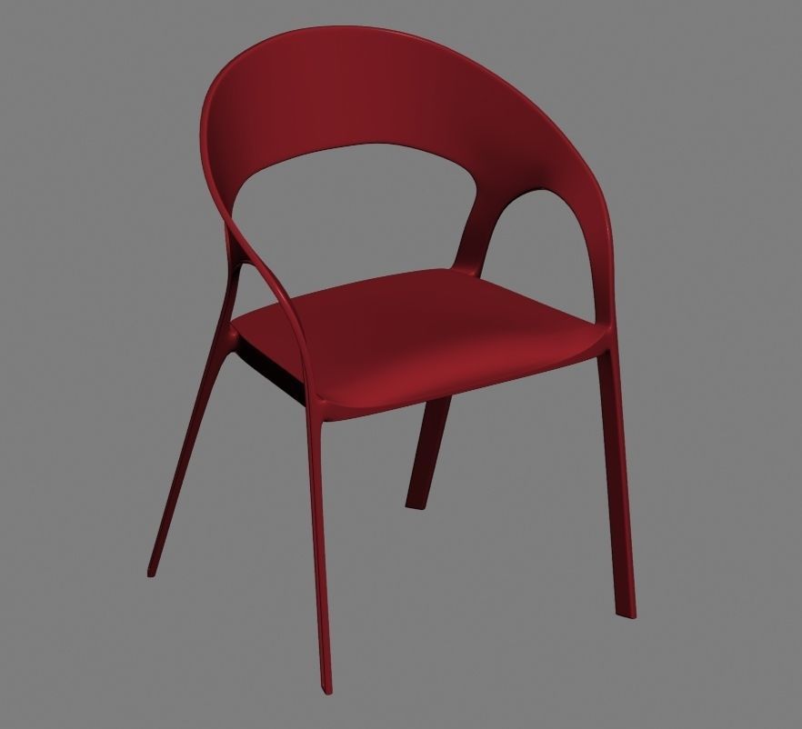 chair 168 3D model_4