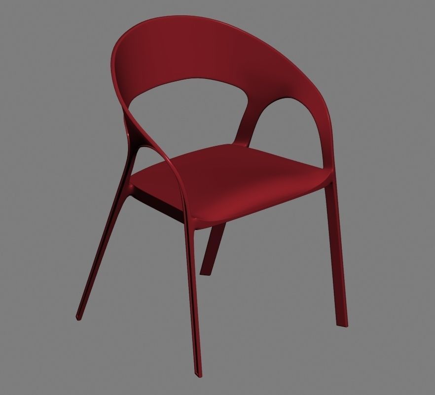 chair 168 3D model_3