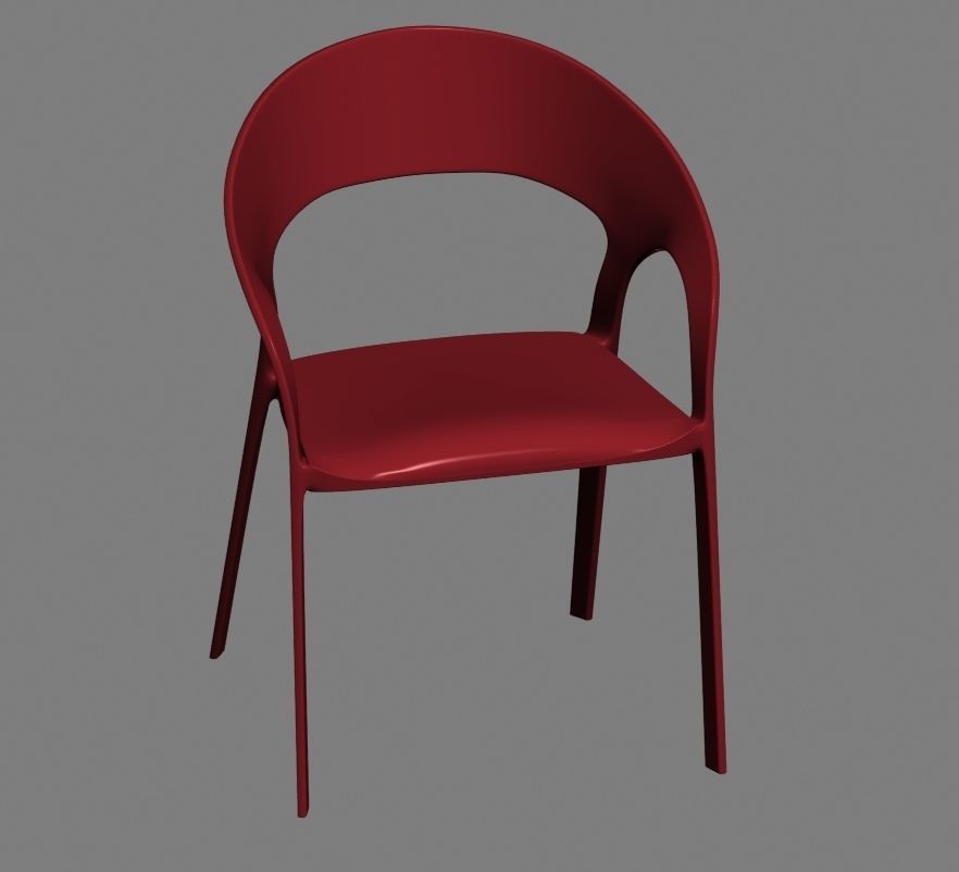 chair 168 3D model_6