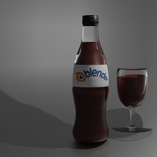 blender 3d model blender kola 3D model