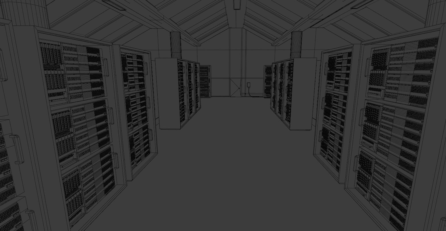 Server Room  3D model_4