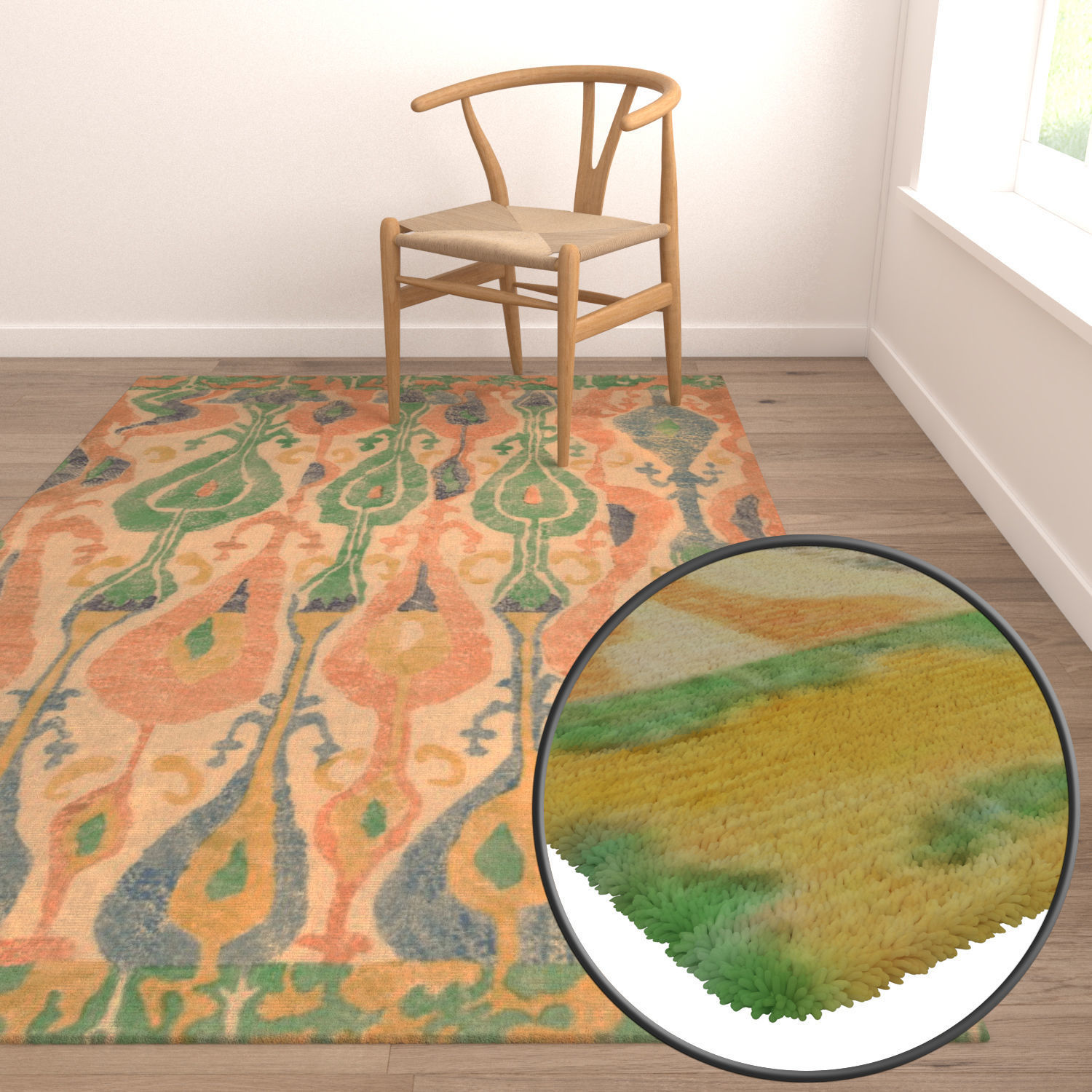 Rug Set 1671 3D model_5