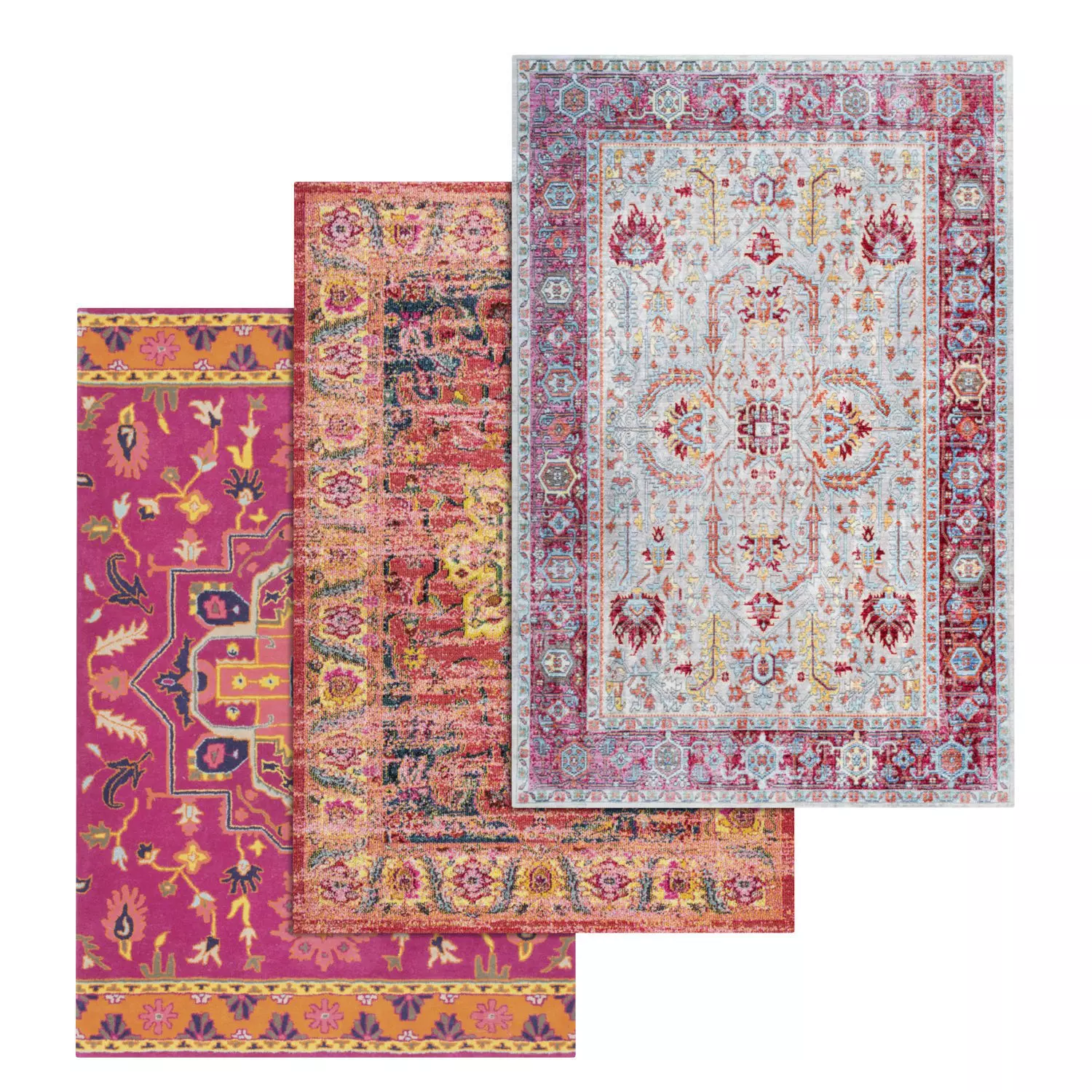Rug Set 1673 3D model_0