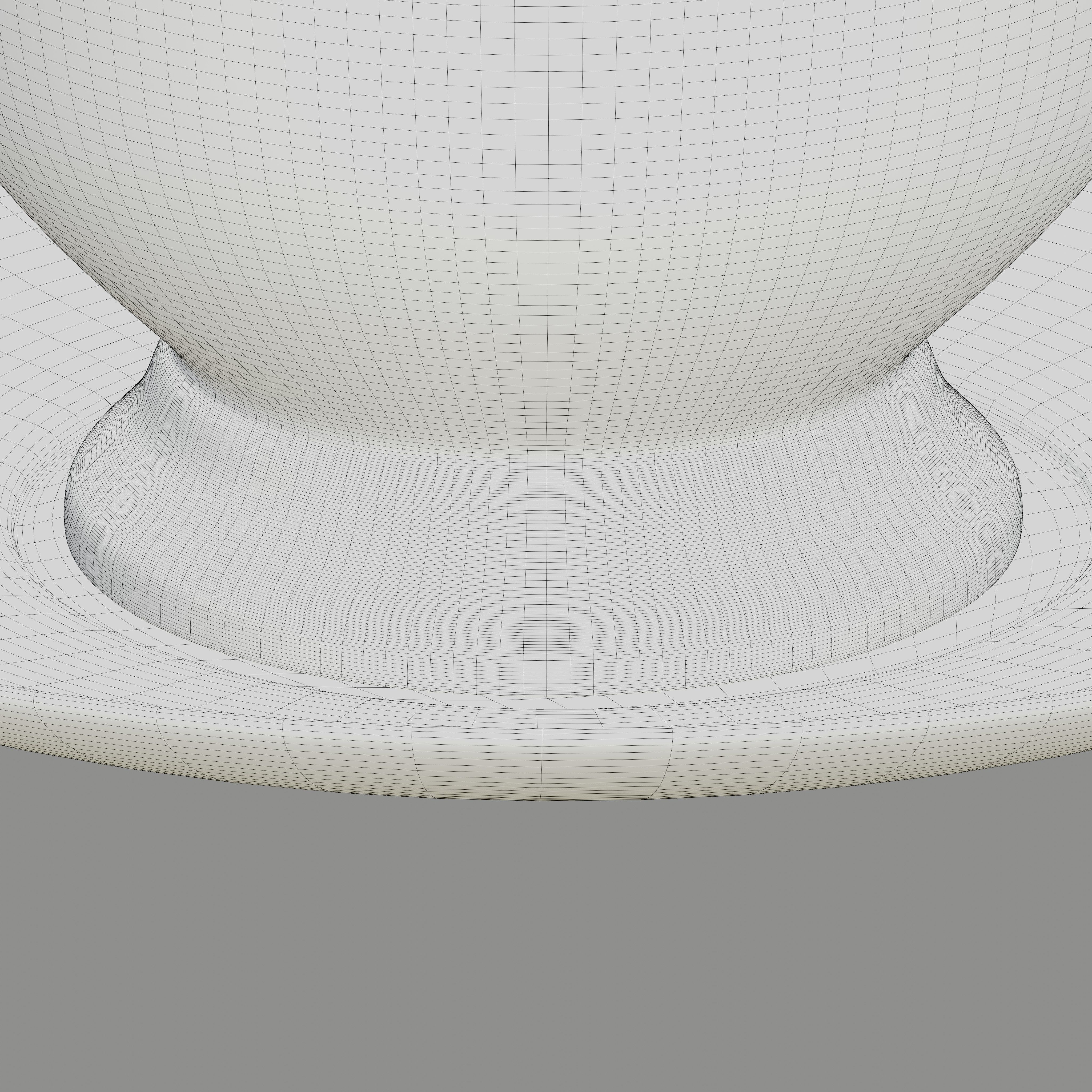 Black and white cup 3D model_7