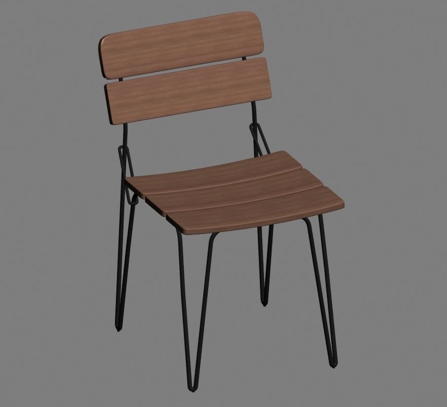chair 174 3D model_5
