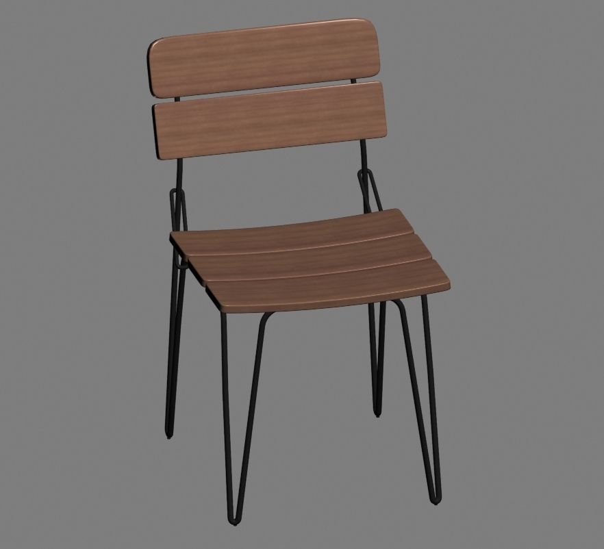 chair 174 3D model_6