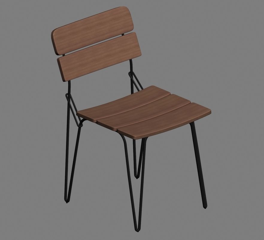 chair 174 3D model_3