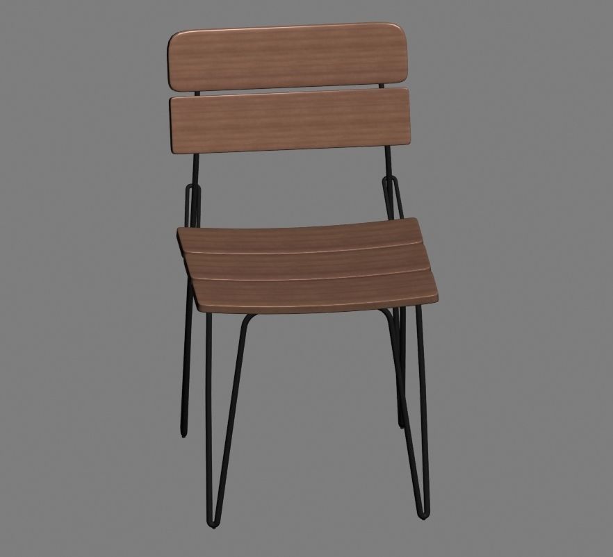 chair 174 3D model_7