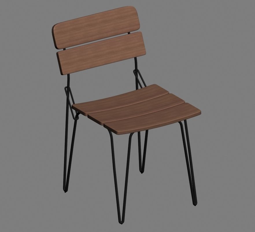 chair 174 3D model_4