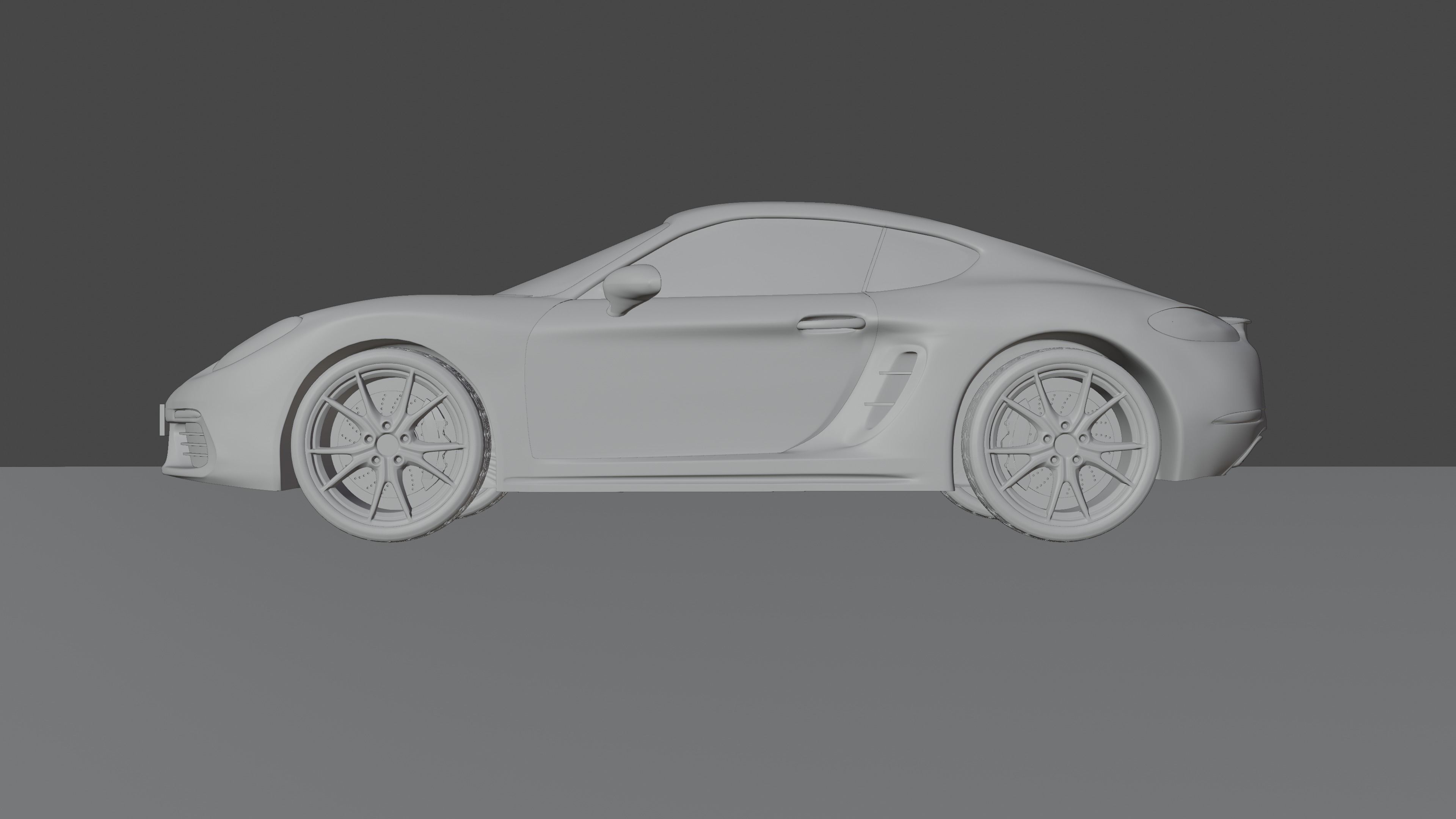 Porsche 718 Cayman S 3D model_4