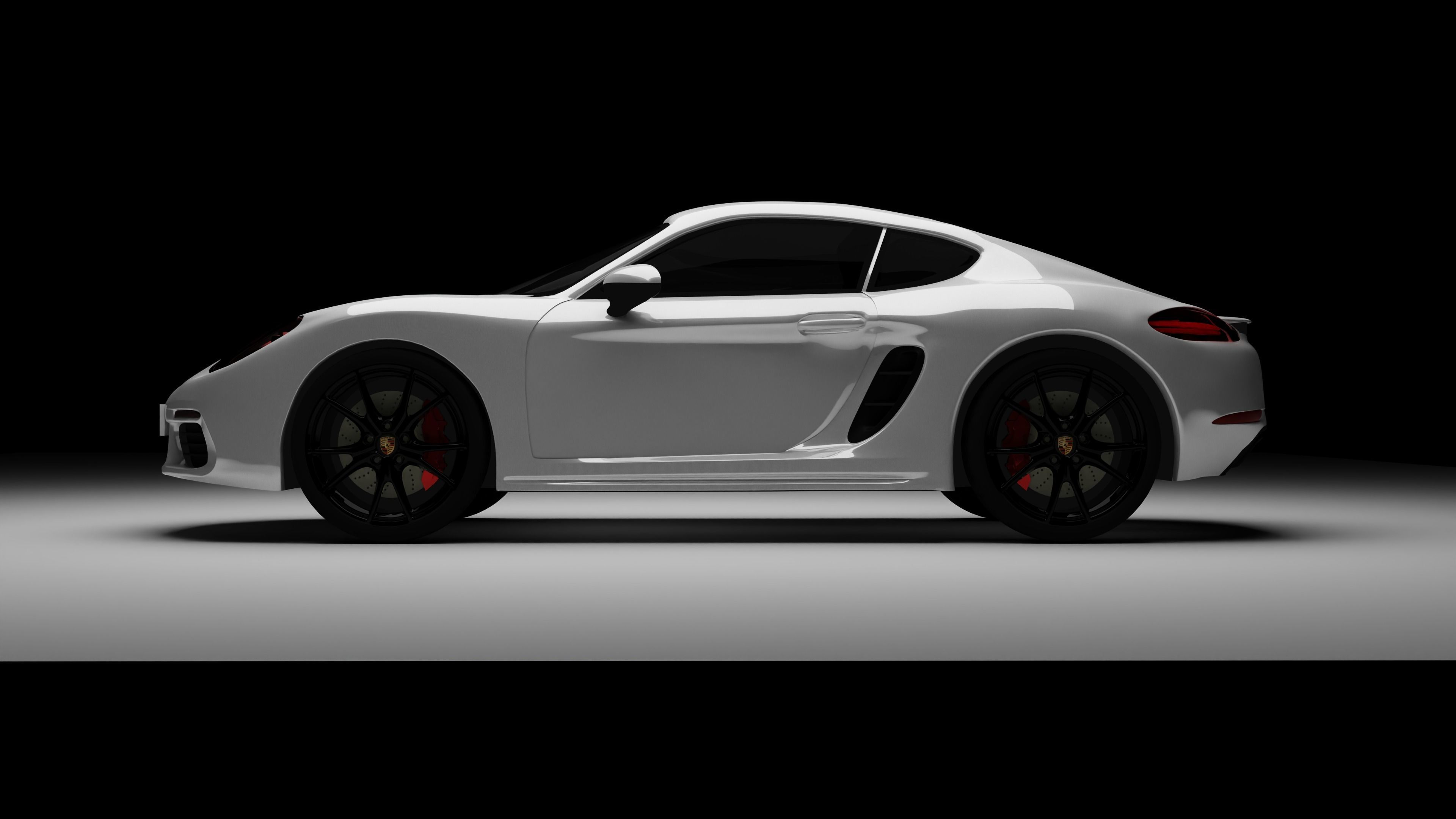 Porsche 718 Cayman S 3D model_3