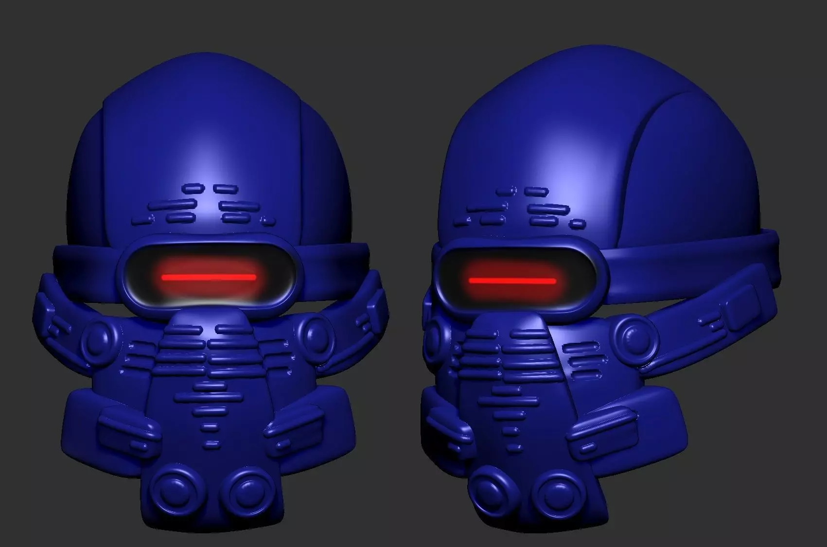 helmet high poly sculpt 3d printable ver 7 3D model 3D model_0