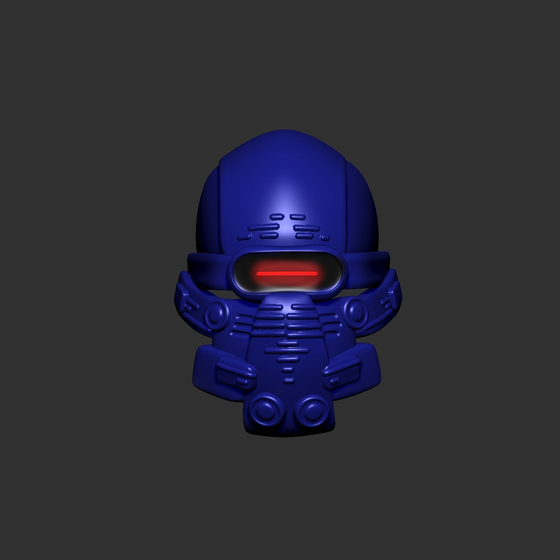 helmet high poly sculpt 3d printable ver 7 3D model 3D model_1