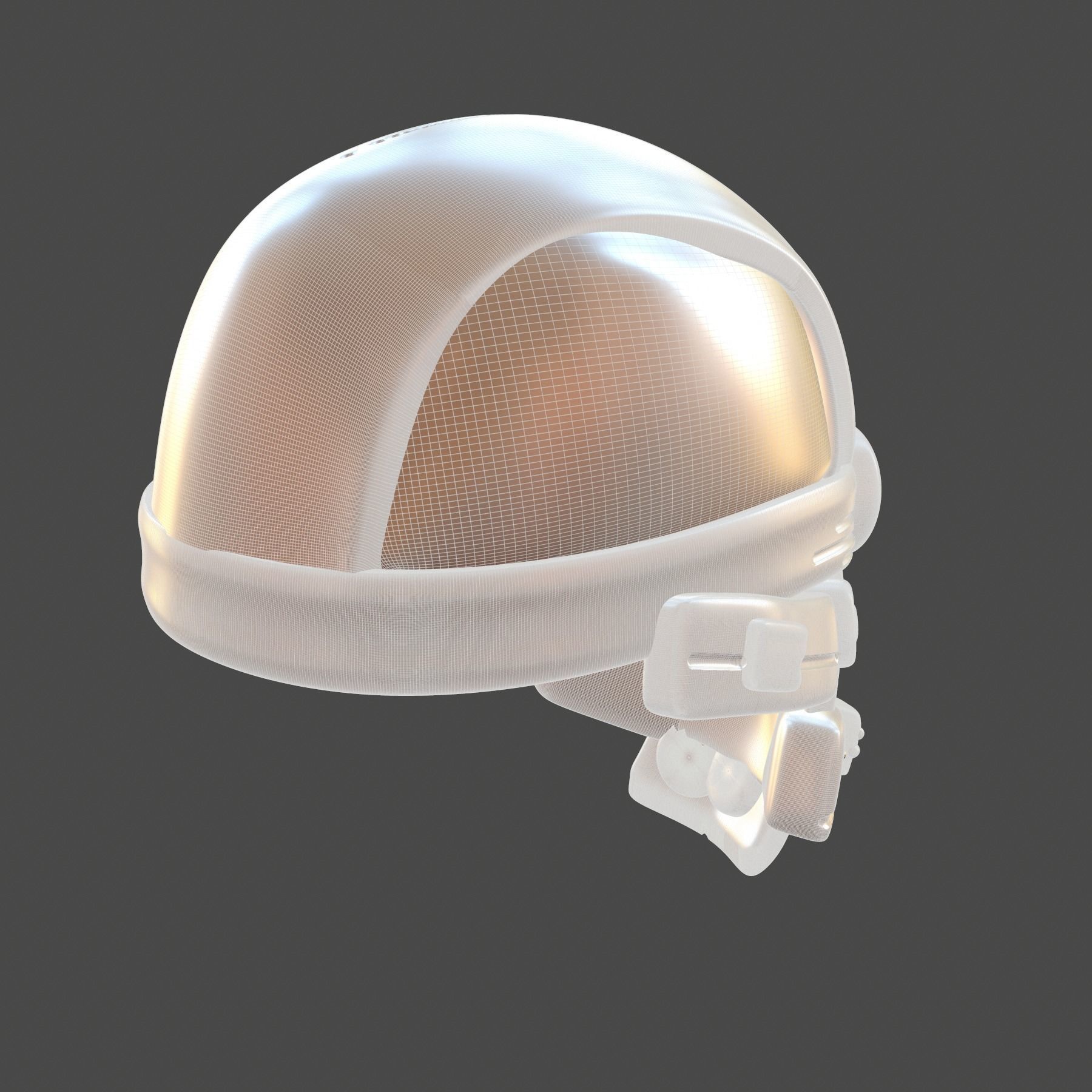 helmet high poly sculpt 3d printable ver 7 3D model 3D model_6
