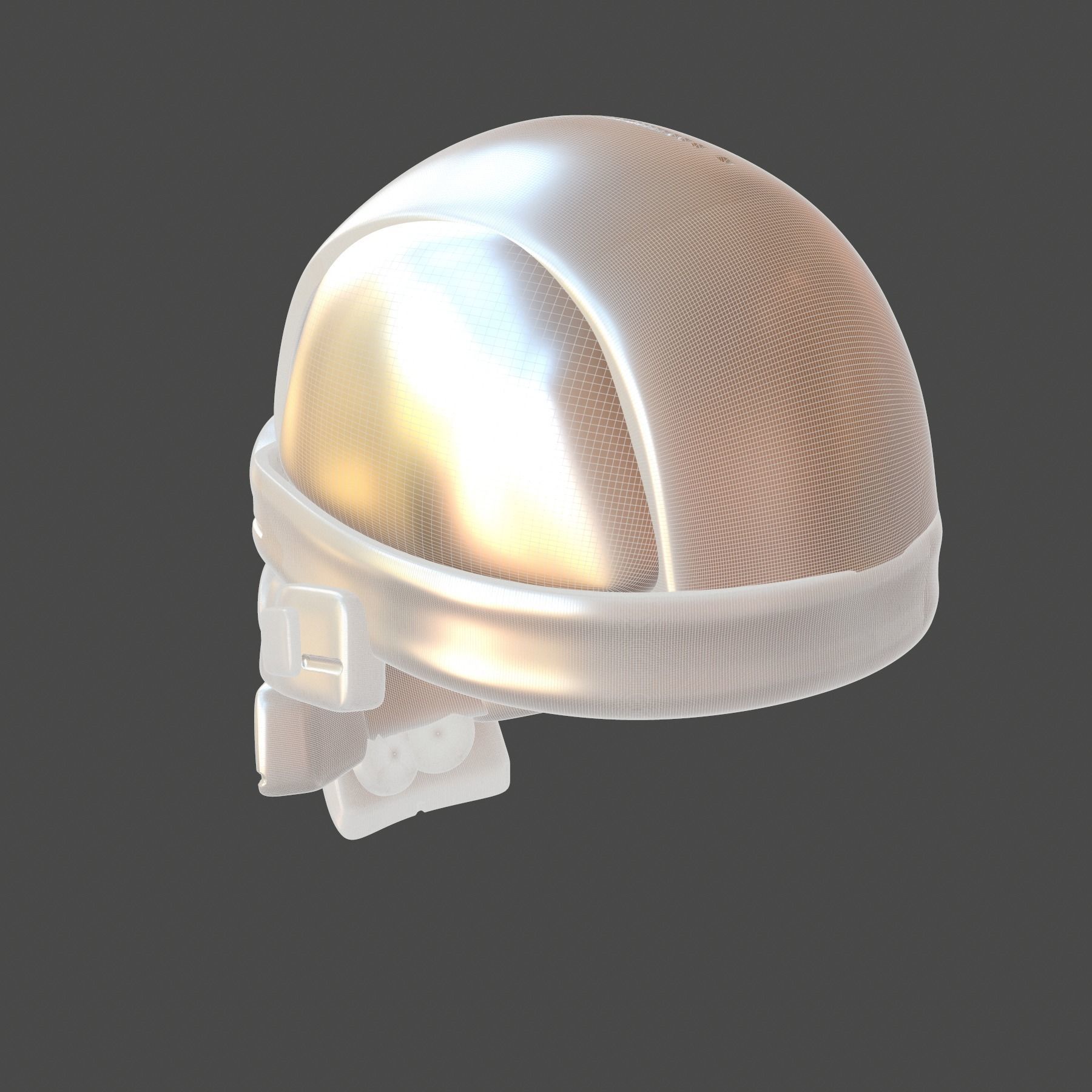 helmet high poly sculpt 3d printable ver 7 3D model 3D model_5