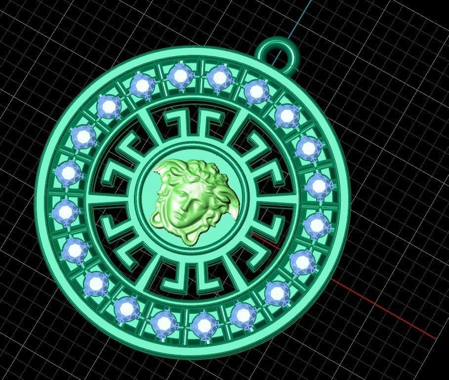 Pendant od9 3D print model_9