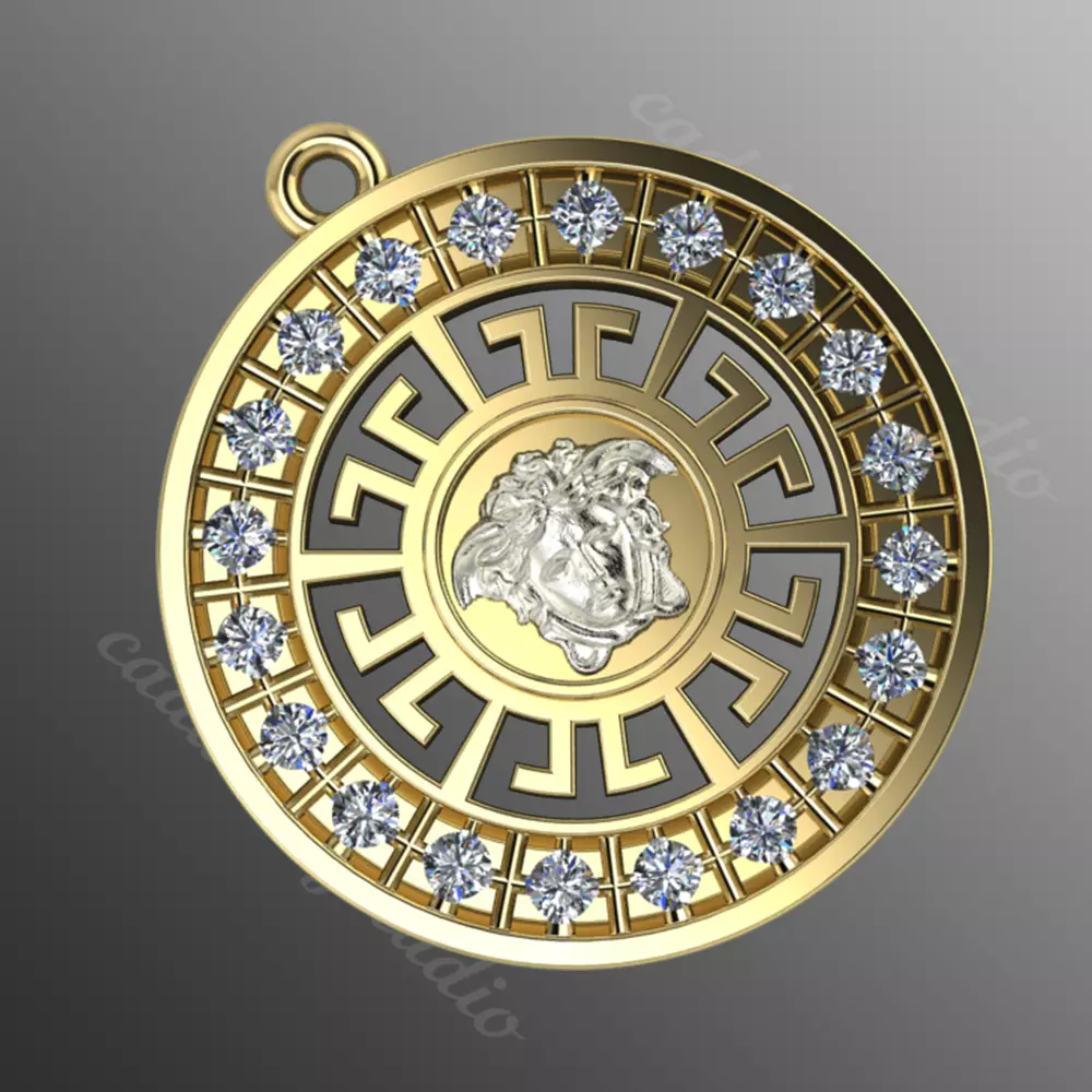 Pendant od9 3D print model_0