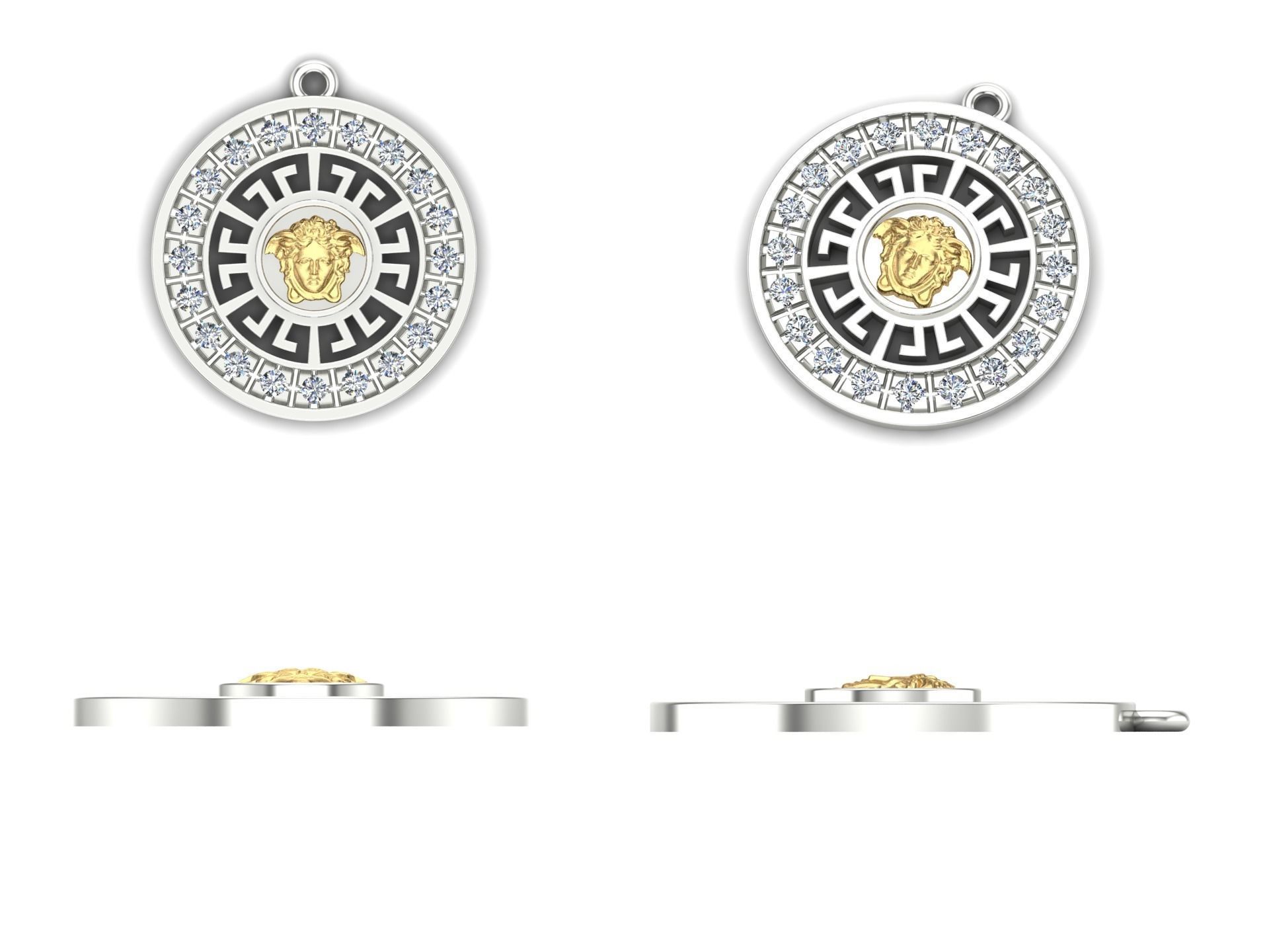 Pendant od9 3D print model_4