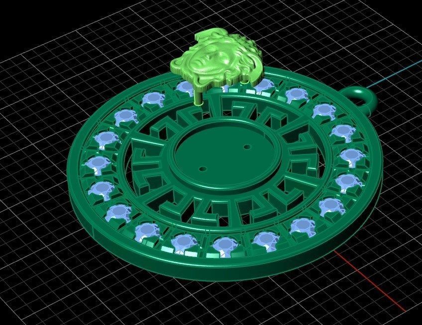 Pendant od9 3D print model_7