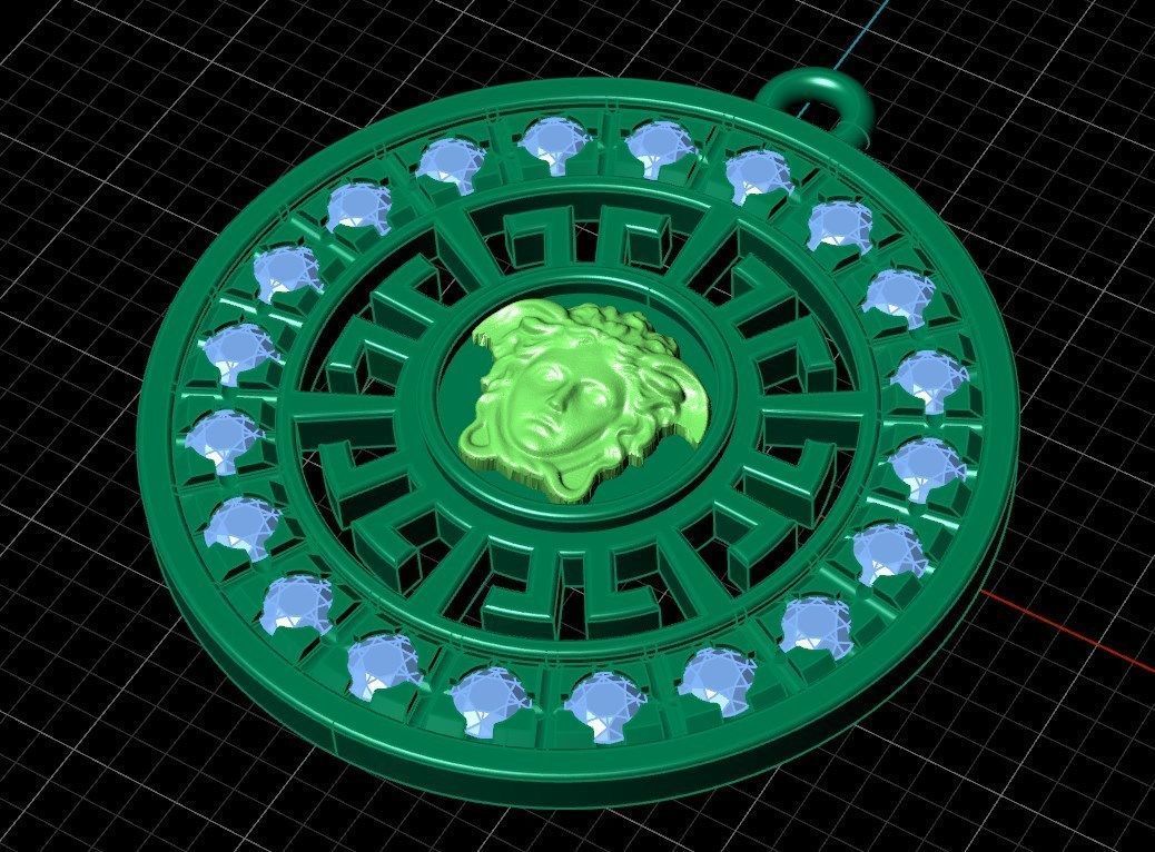 Pendant od9 3D print model_10