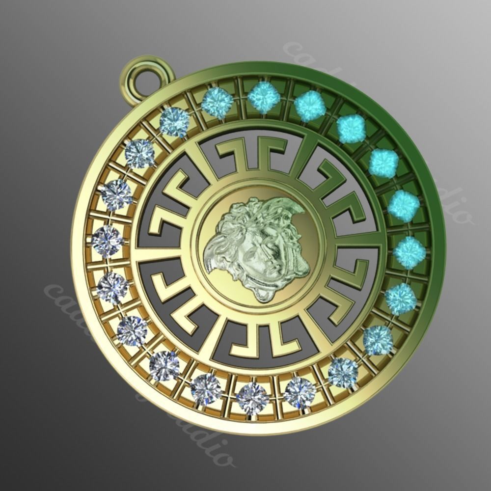 Pendant od9 3D print model_1