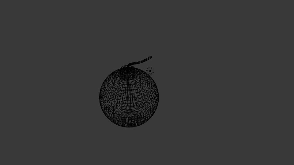  Round Bomb 3D model_5
