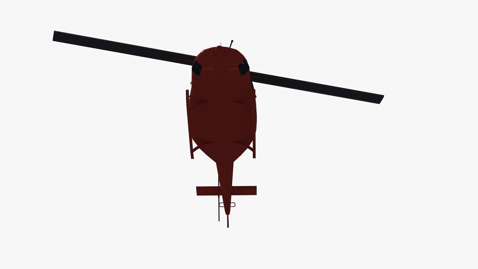Bell 212 Rescue Helicopter 3D model_36