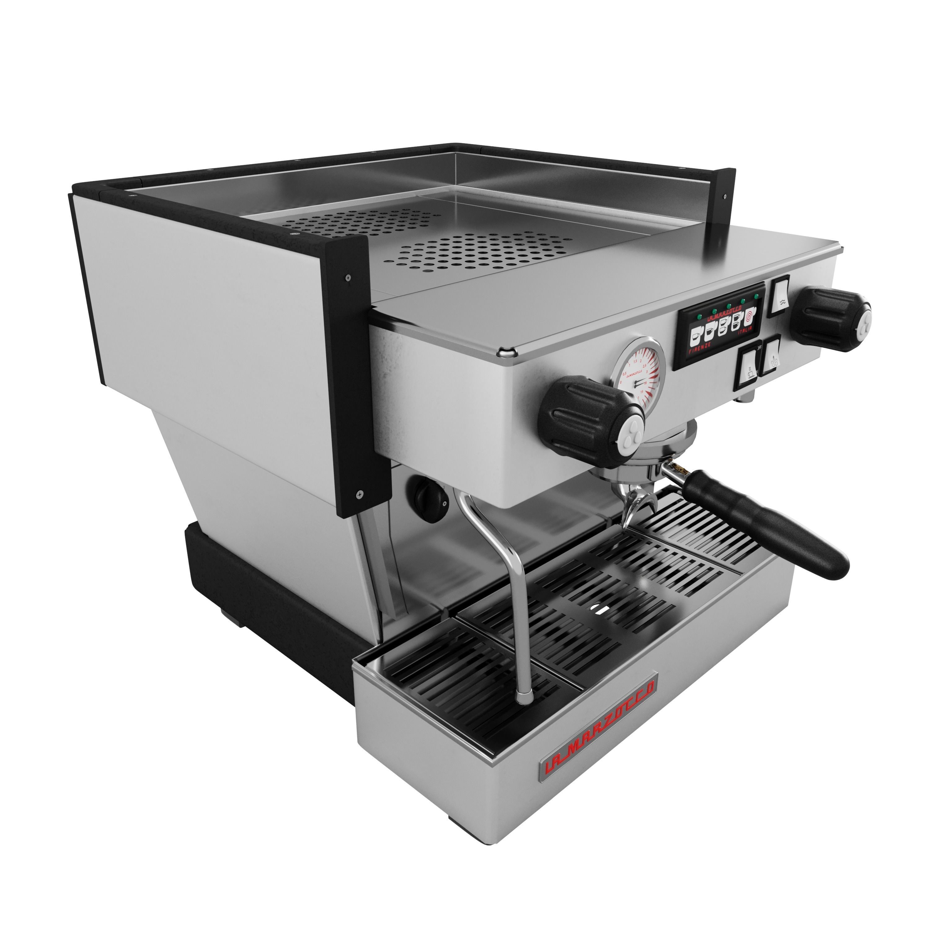La Marzocco Linea Classic AV 1GR Low-poly 3D model_9