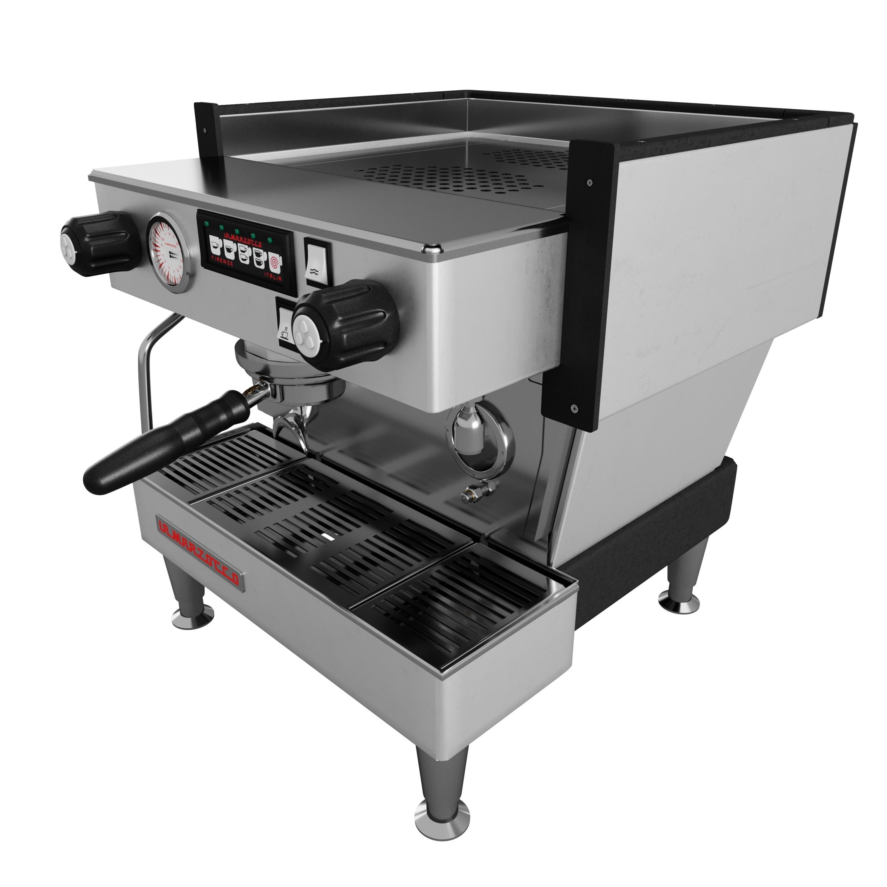 La Marzocco Linea Classic AV 1GR Low-poly 3D model_1